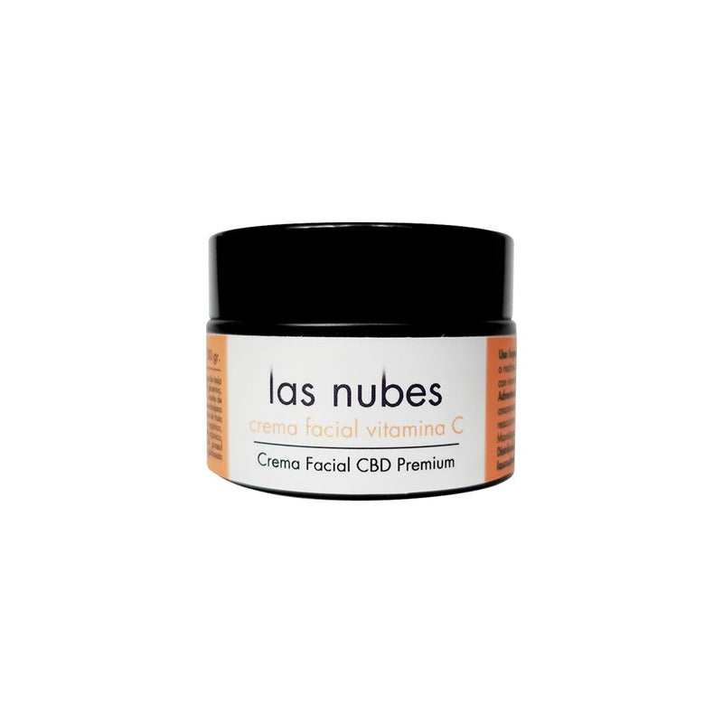 Las Nubes | Crema Facial CBD con Vitamina C | 300mg