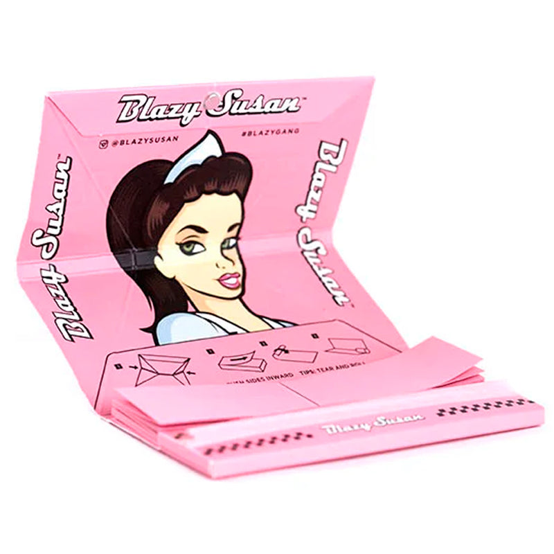 Blazy Susan | Deluxe Rolling Kit 32 Papeles King Size + Filtros + Charola Integrada | 1 pieza