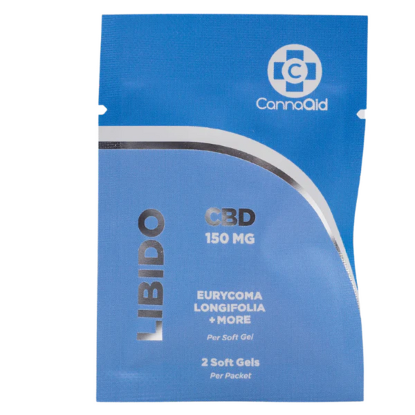 CannaAid | Libido Hombre Capsulas CBD 150 mg/pza | 2 o 10 piezas