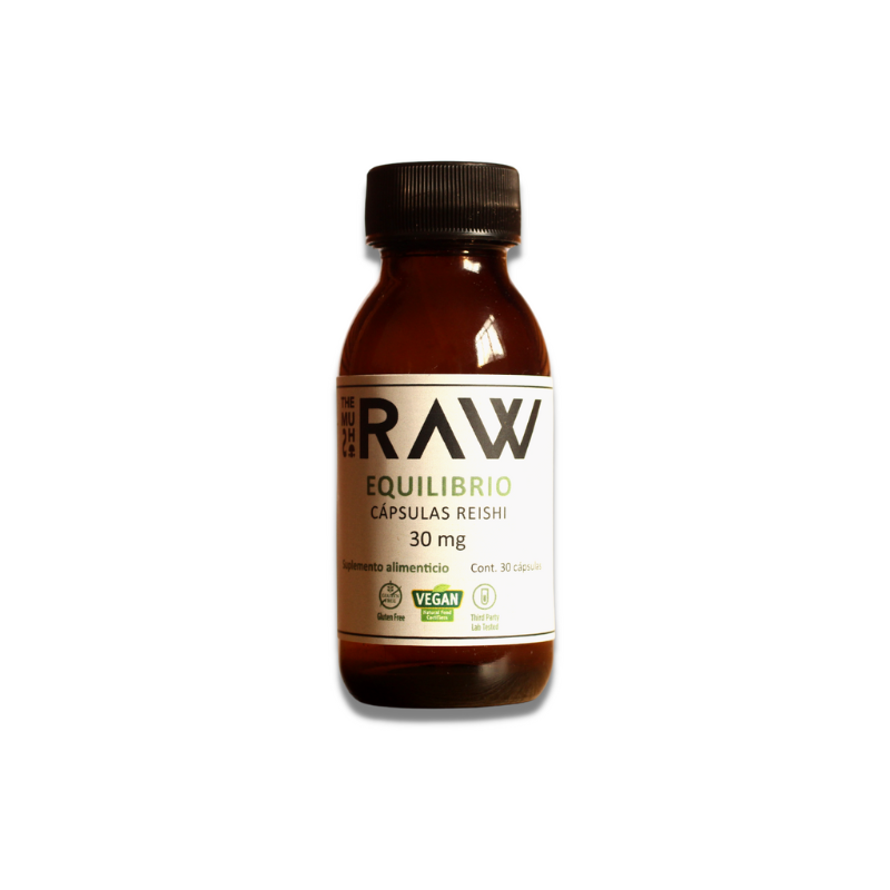Canna Raw | Capsulas Hongos 30 mg/pza | 30 piezas