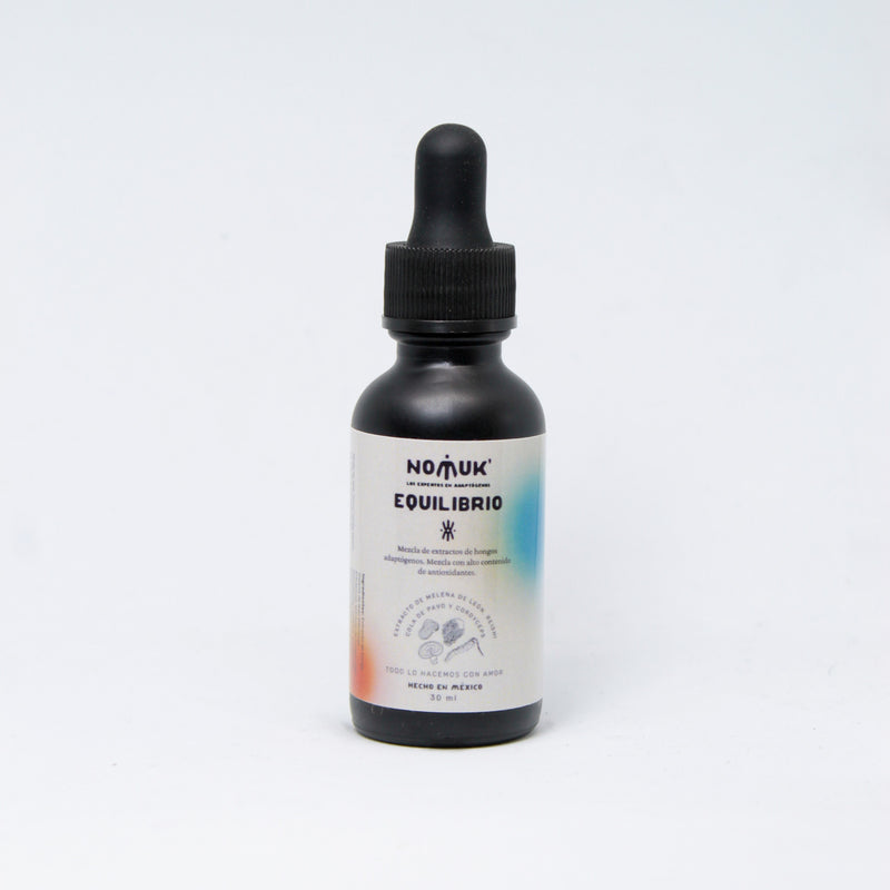Nomuk | Tintura Equilibrio Extracto de Hongos Adaptógeno Mixto 13 mg/ml | 30 ml