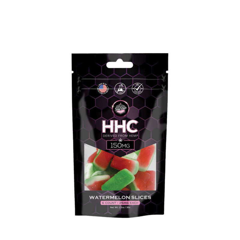 SunState Hemp | Gomitas Watermelon HHC 25 mg/pza | 6 ó 30 piezas
