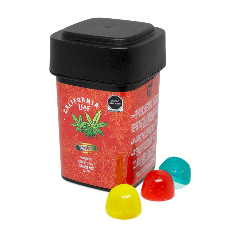 California Leaf | Gomitas Party THC-O 20 ó 40 mg/pza | 30 o 15 piezas