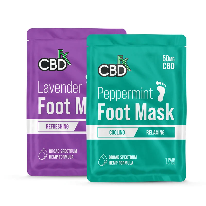 CBD Fx | Mascarillas para Pies | CBD 50 mg